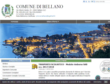 Tablet Screenshot of comune.bellano.lc.it